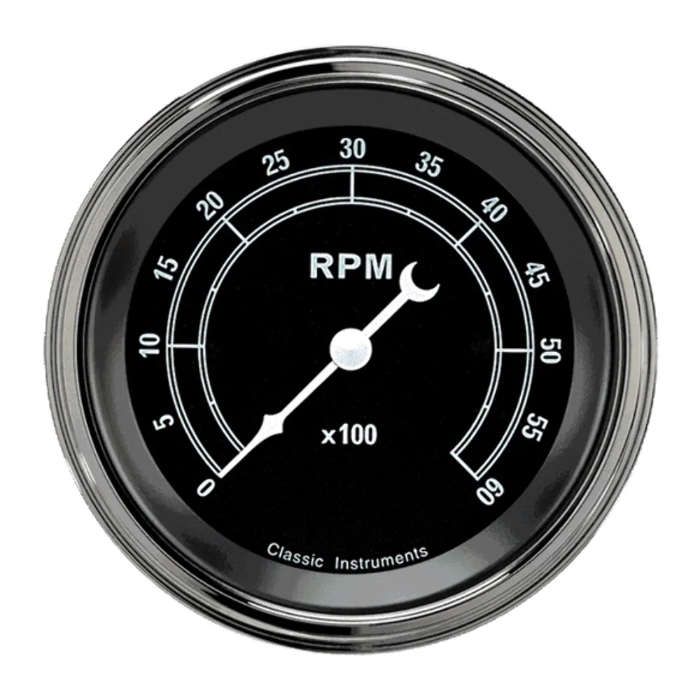 Traditional 3 3_8_ Tachometer TR60SLF